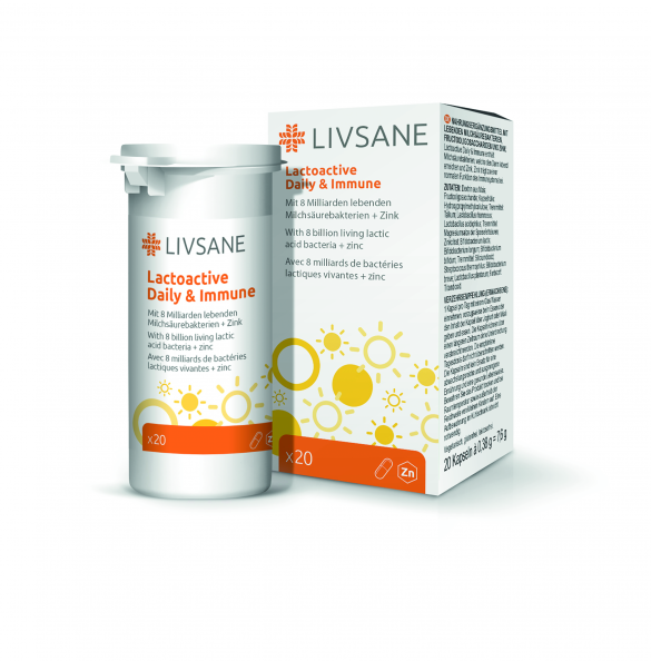 LIVSANE Probiotika Daily-and-Immune+ Zinek
